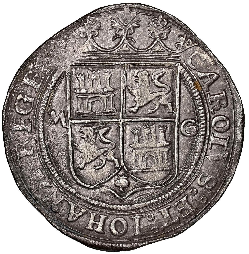 1542-43-4r-Mexico-4-Reales-Late-Series-Juan-Gutierrez-Assayer-G
